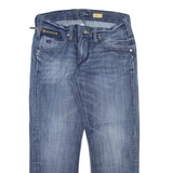 ENERGIE Womens Jeans Blue Regular Tapered Stone Wash W32 L28