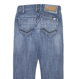 ENERGIE Womens Jeans Blue Regular Tapered Stone Wash W32 L28