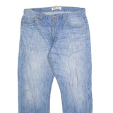 LEVI'S 505 Jeans Mens Blue Regular Straight W36 L30
