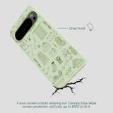 Sage Green Knit Nook Google Pixel 10 Pro XL Case