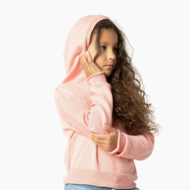 Cotton Cashmere Hoodie Sweater