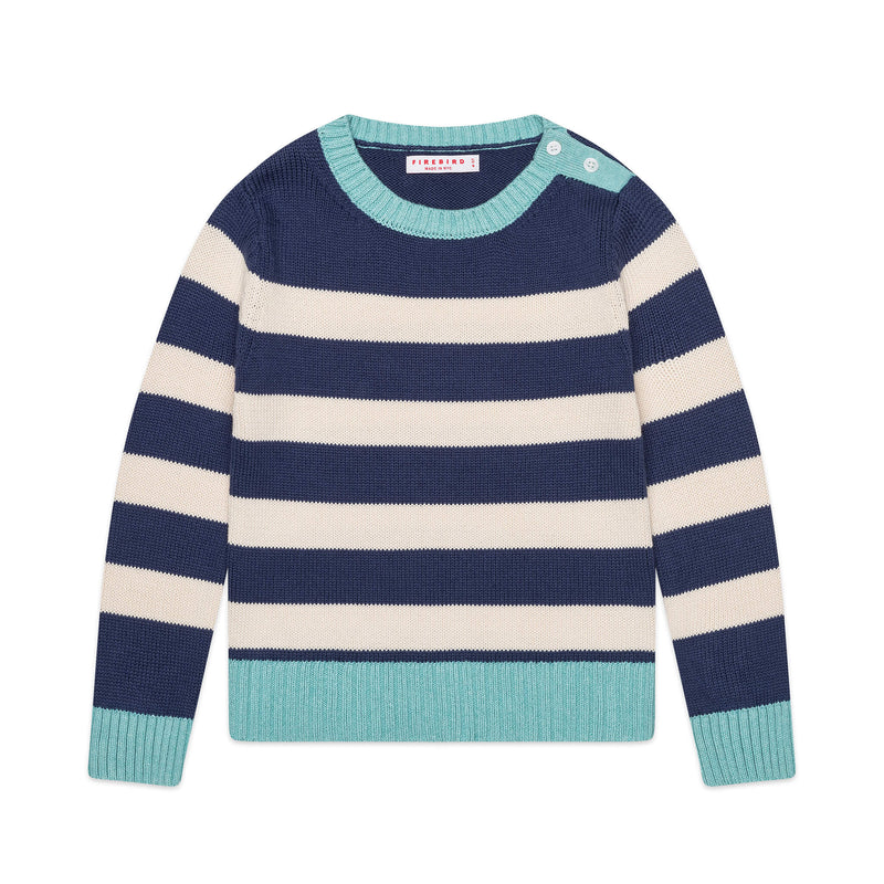 Striped Crewneck Sweater