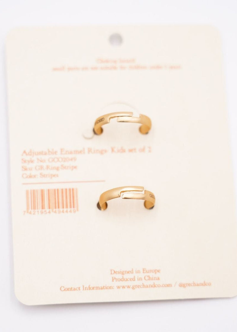 Friendship rings - Rainbow/Land