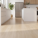 Anyhouz 20pcs Vinyl Floor Tiles – Natural Oak Wood Grain, Waterproof, Easy Install