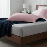 Anypillow Pillowcase 50x75cm Pink Natural Mulberry Silk For Comfortable And Relaxing Home Bed