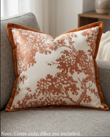 Anypillow Tree Branches Print Decorative Cushion Cover – Soft Throw Pillowcase for Sofa & Bed