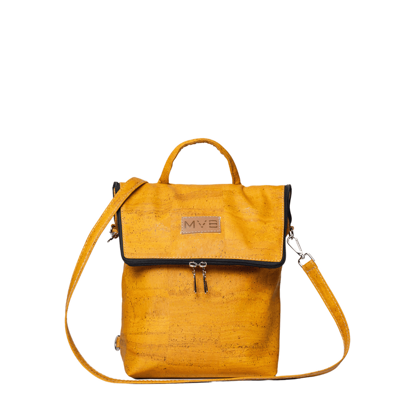 Trio Vegan Backpack Yellow
