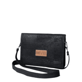 Night Vegan Crossbody Bag black cork