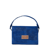 Night Vegan Crossbody Bag blue cork