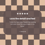 Chocolate Brown Latte Check Google Pixel 9a Case