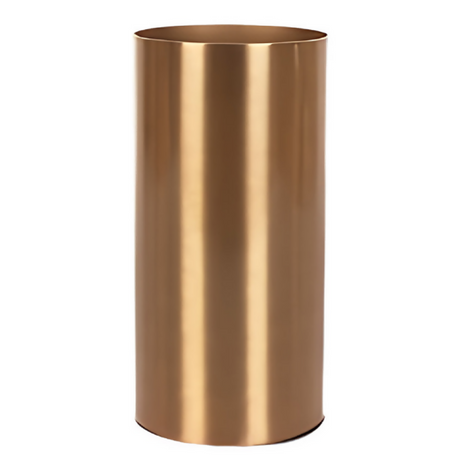 ANYHOUZ Maxery Gold Iron Flower Vase Tabletop Decor – Modern Metal Art Ornament for Living Room Display & Home Crafts