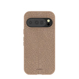 Chocolate Brown Leaf Veins Google Pixel 10/10 Pro Case