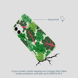 Sage Green Leafy Greens iPhone 12 Mini Case