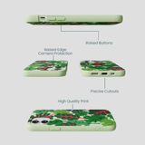 Sage Green Leafy Greens iPhone 12 Mini Case