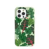 Sage Green Leafy Greens iPhone 14 Pro Case