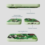 Sage Green Leafy Greens iPhone 14 Pro Case