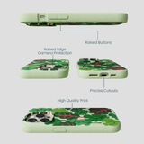 Sage Green Leafy Greens iPhone 15 Pro Case