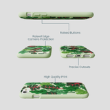 Sage Green Leafy Greens iPhone 6/6s/7/8/SE Case