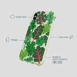 Sage Green Leafy Greens iPhone XR Case