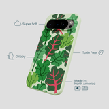 Sage Green Leafy Greens Google Pixel 9/9 Pro Case