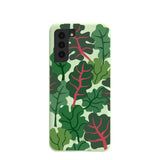 Sage Green Leafy Greens Samsung Galaxy S21 Case