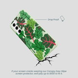 Sage Green Leafy Greens Samsung Galaxy S21 Case