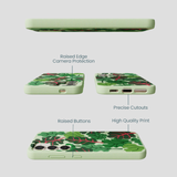 Sage Green Leafy Greens Samsung Galaxy S23 Case