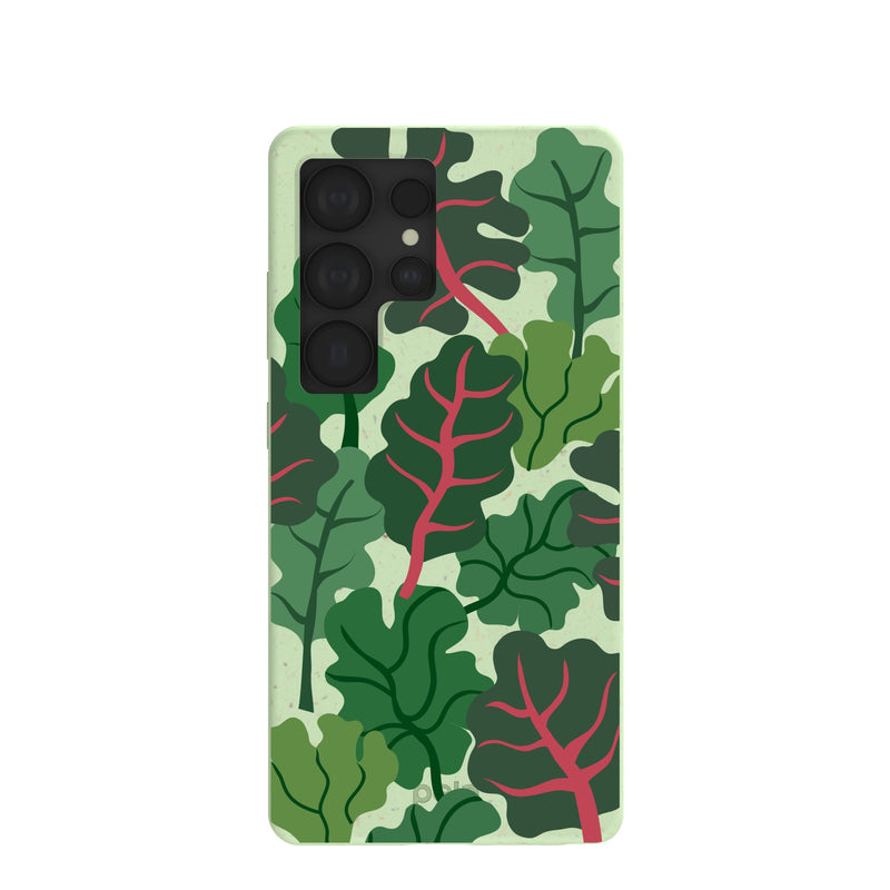 Sage Green Leafy Greens Samsung Galaxy S25 Ultra Case