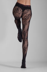 LECHERY® FLORAL NET TIGHTS