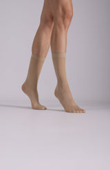 LECHERY® SHEER SOCKS (2 PAIRS) - NATURAL