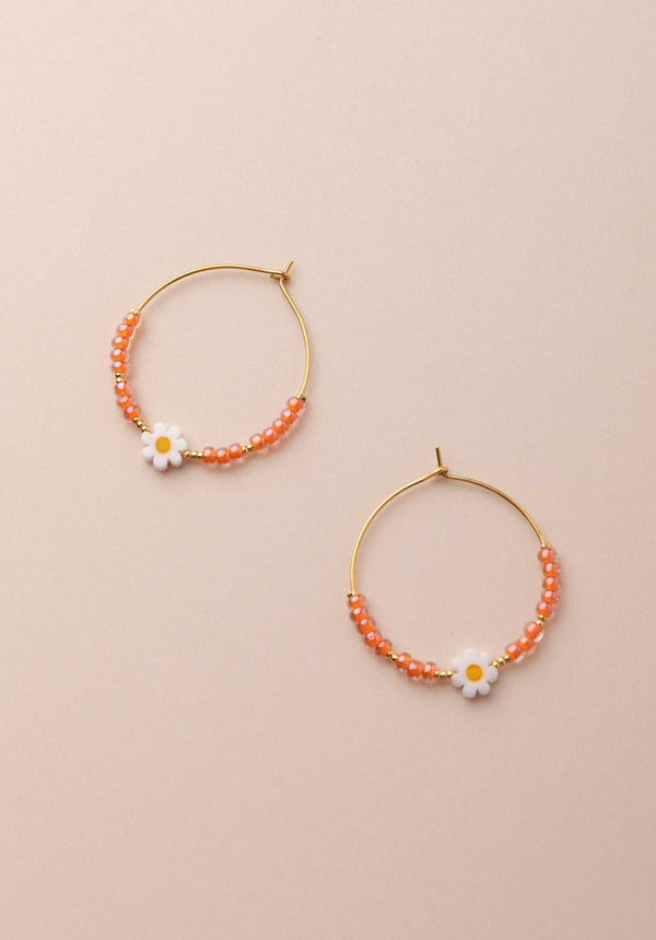 Earring A2207er03-2 Orange