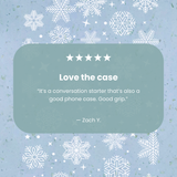 Powder Blue Let it Snow Google Pixel 9/9 Pro Case