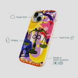 Seashell Libra Scale iPhone 14 Case