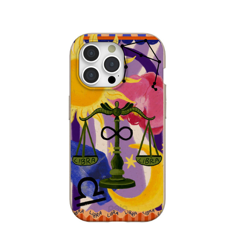 Seashell Libra Scale iPhone 15 Pro Case