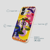 Seashell Libra Scale iPhone 16 Case