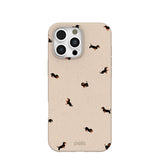 Seashell Lil Dachshunds iPhone 16 Pro Max Case