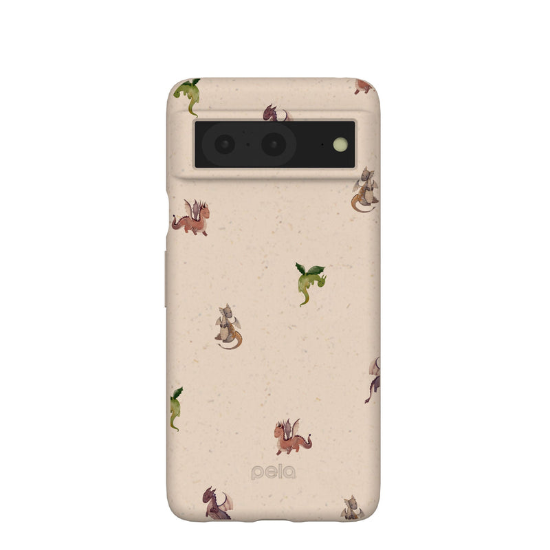 Seashell Lil Dragons Google Pixel 8 Case