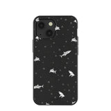Black Lil Sharks iPhone 13 Mini Case
