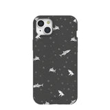 Black Lil Sharks iPhone 15 Plus Case