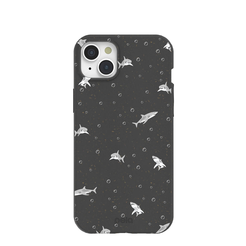 Black Lil Sharks iPhone 15 Plus Case