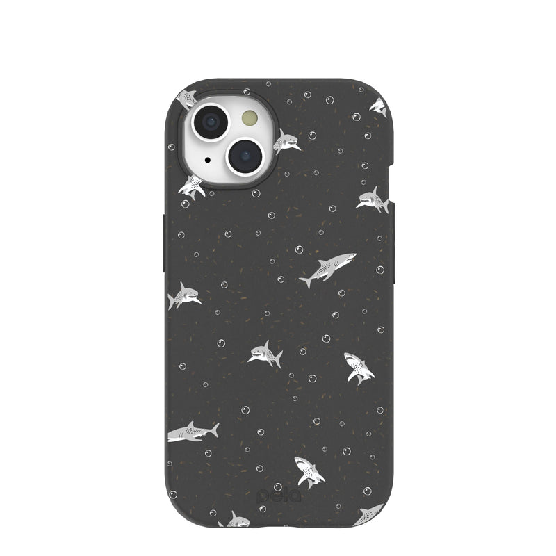 Black Lil Sharks iPhone 15 Case