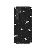 Black Lil Sharks Samsung Galaxy S24 Case