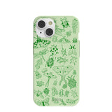 Sage Green Linear Entomology iPhone 14/16e Case