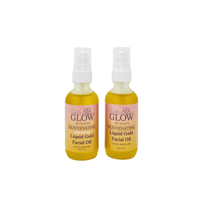 Liquid Gold Rejuvenating Facial Oil | AWARD WINNING Facial + Body Oil | Amazing on Scars + Stretch marks