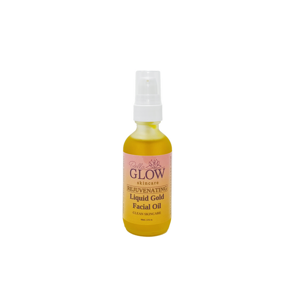 Liquid Gold Rejuvenating Facial Oil | AWARD WINNING Facial + Body Oil | Amazing on Scars + Stretch marks