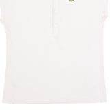 LACOSTE Womens Polo Shirt Pink M