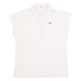 LACOSTE Womens Polo Shirt Pink M
