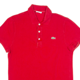 LACOSTE Slim Fit Mens Polo Shirt Red S