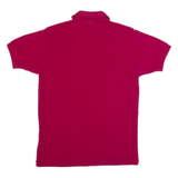 LACOSTE Mens Polo Shirt Red S