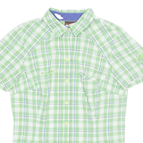 MAMMUT Womens Shirt Green Check S